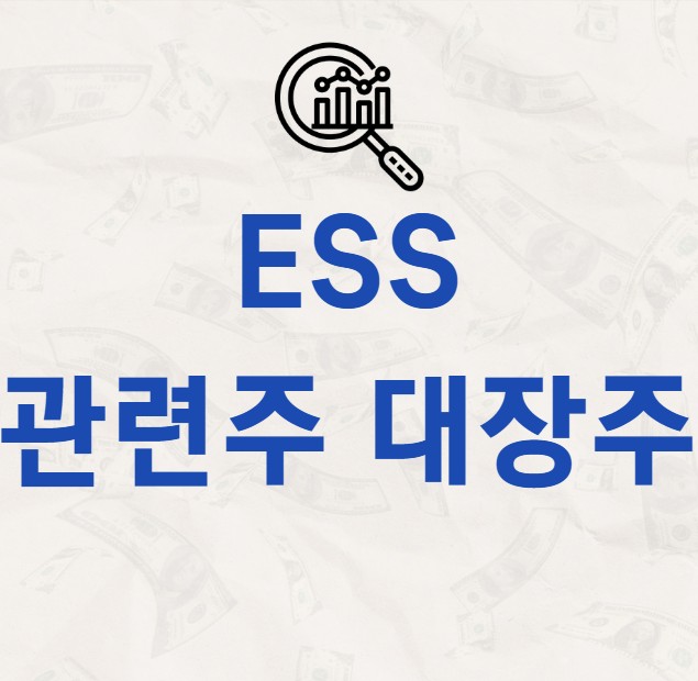 ESS 관련주 대장주