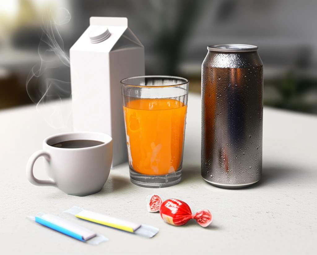 위내시경 주의사항 금식 시간표: 고형..