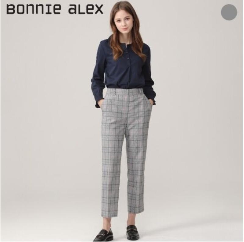 보니알렉스 체크 베이직 슬랙스 BCPB7008