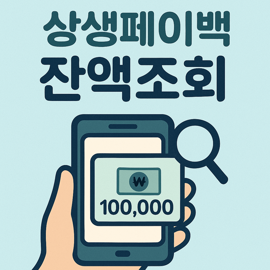 상생페이백 잔액조회