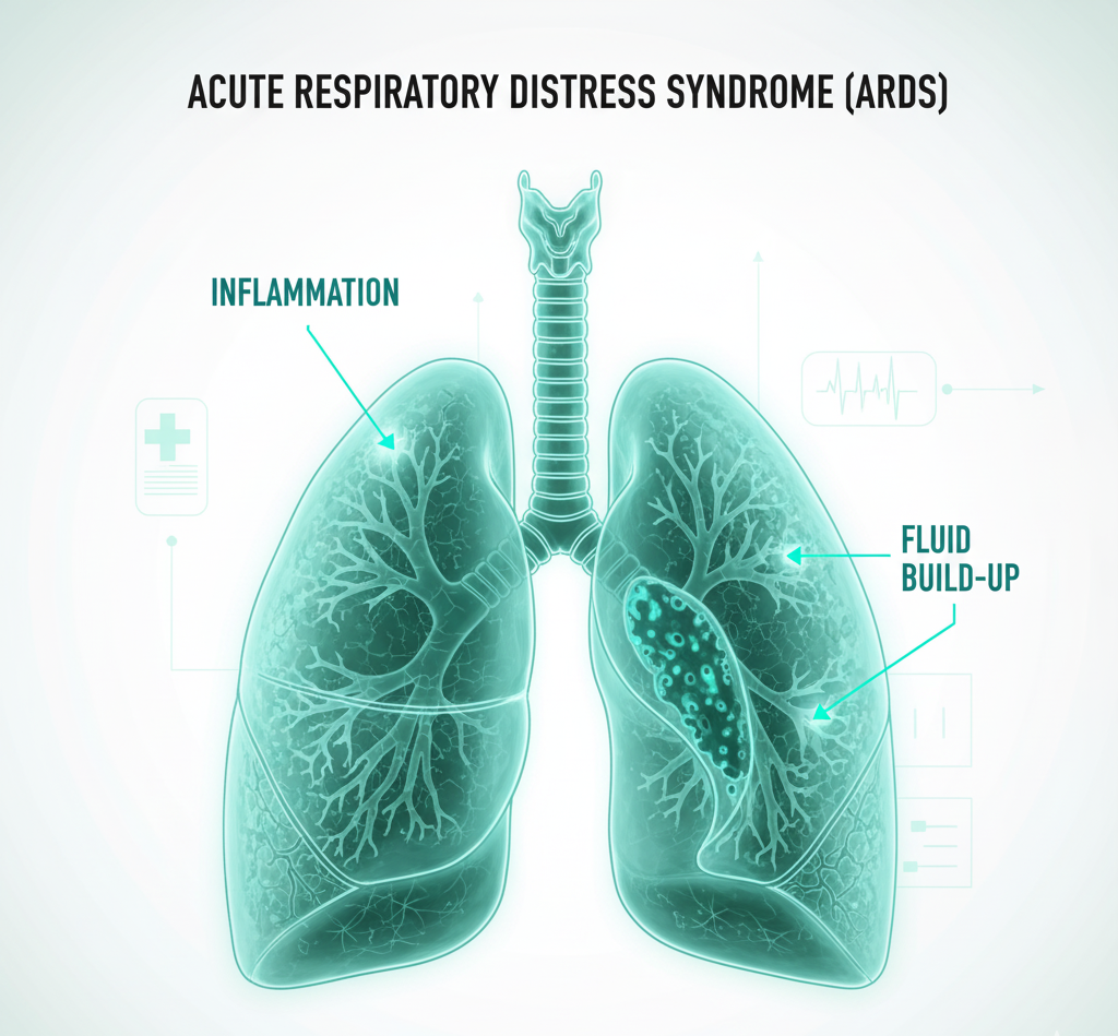 의학용어 ARDS(급성 호흡곤란 증후군)