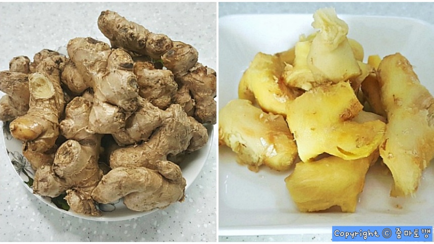 생강껍질-잘-까지는-이유
