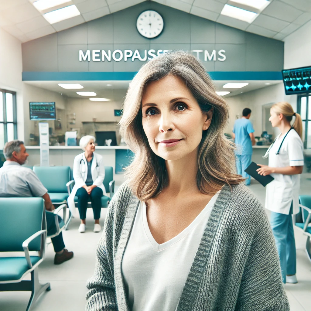 갱년기여자병원방문