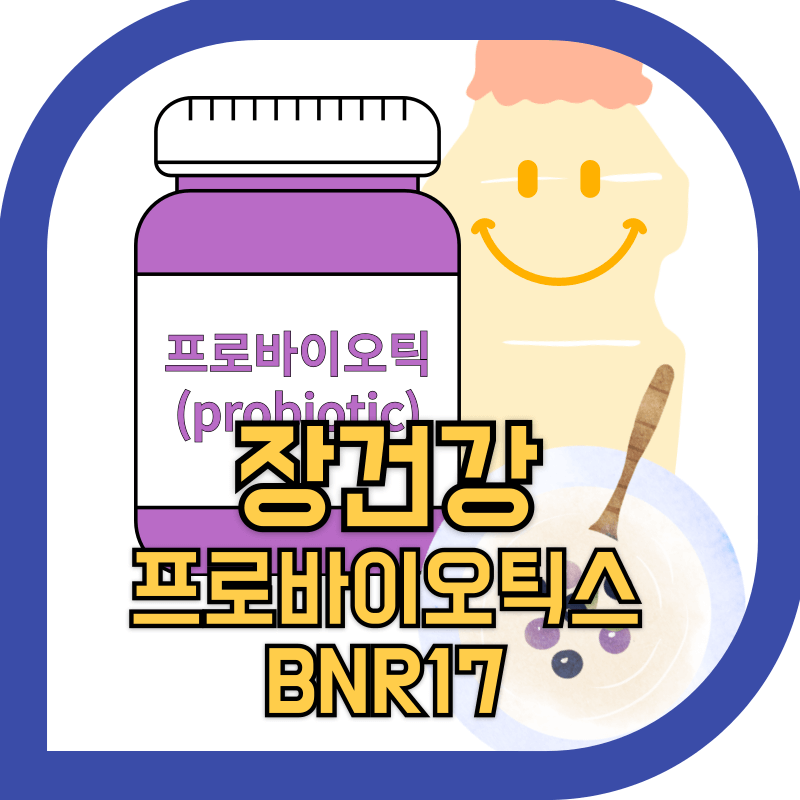 유산균 건강기능식품과 유제품 이미지