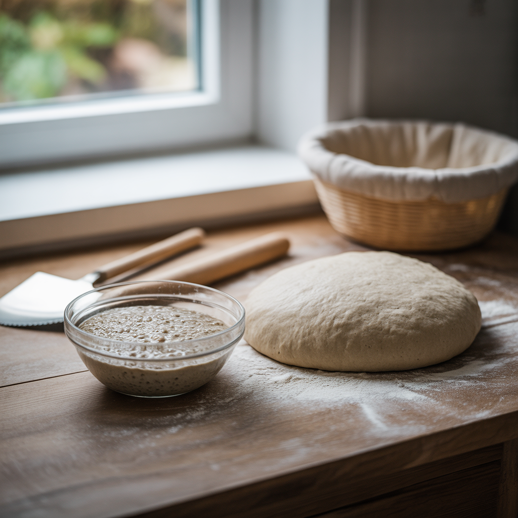 천연 발효종 빵 만들기