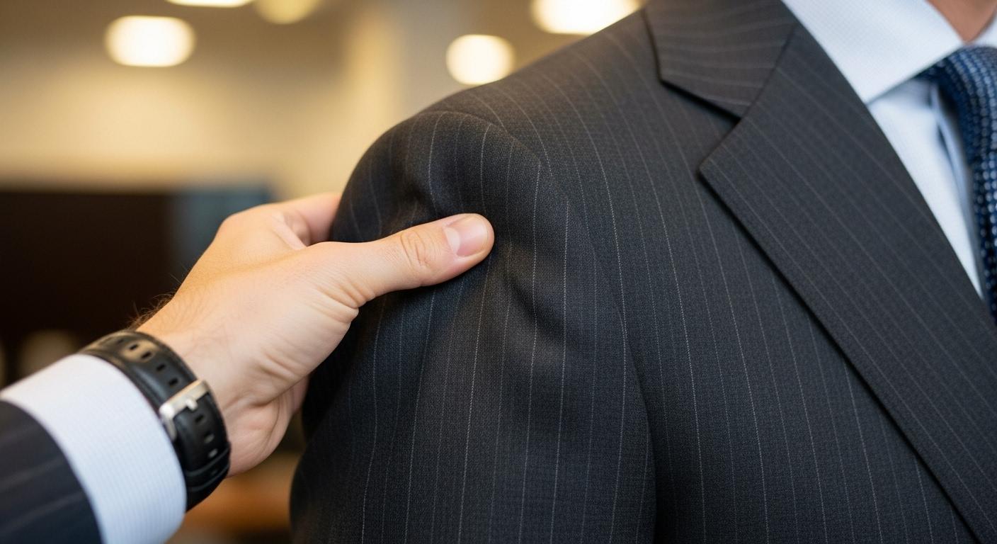 정장 패딩 코트