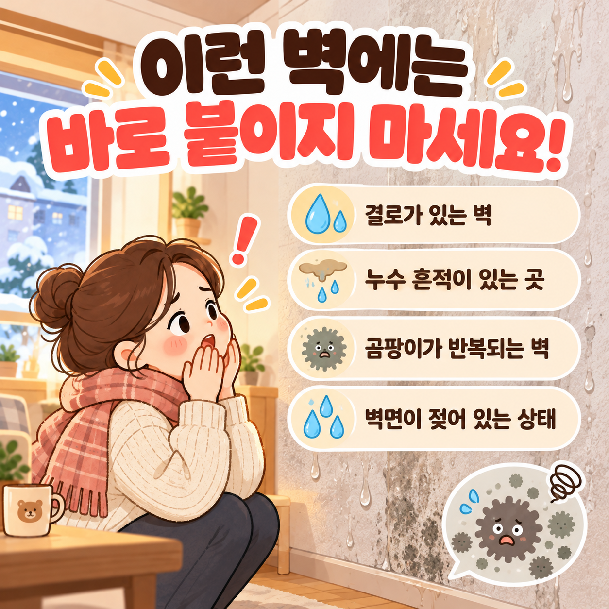 접착식단열벽지