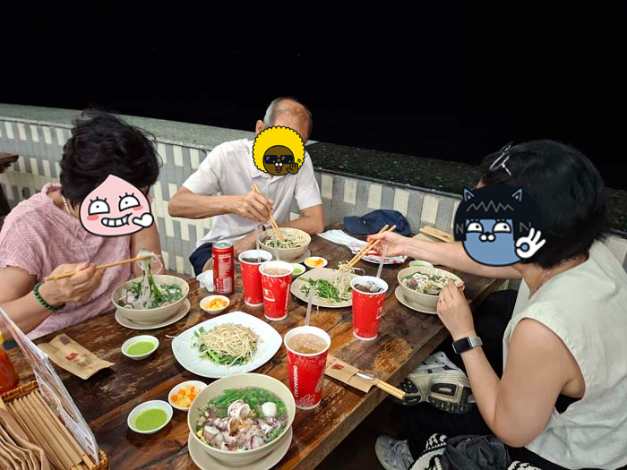 붕따우 오징어 쌀국수
