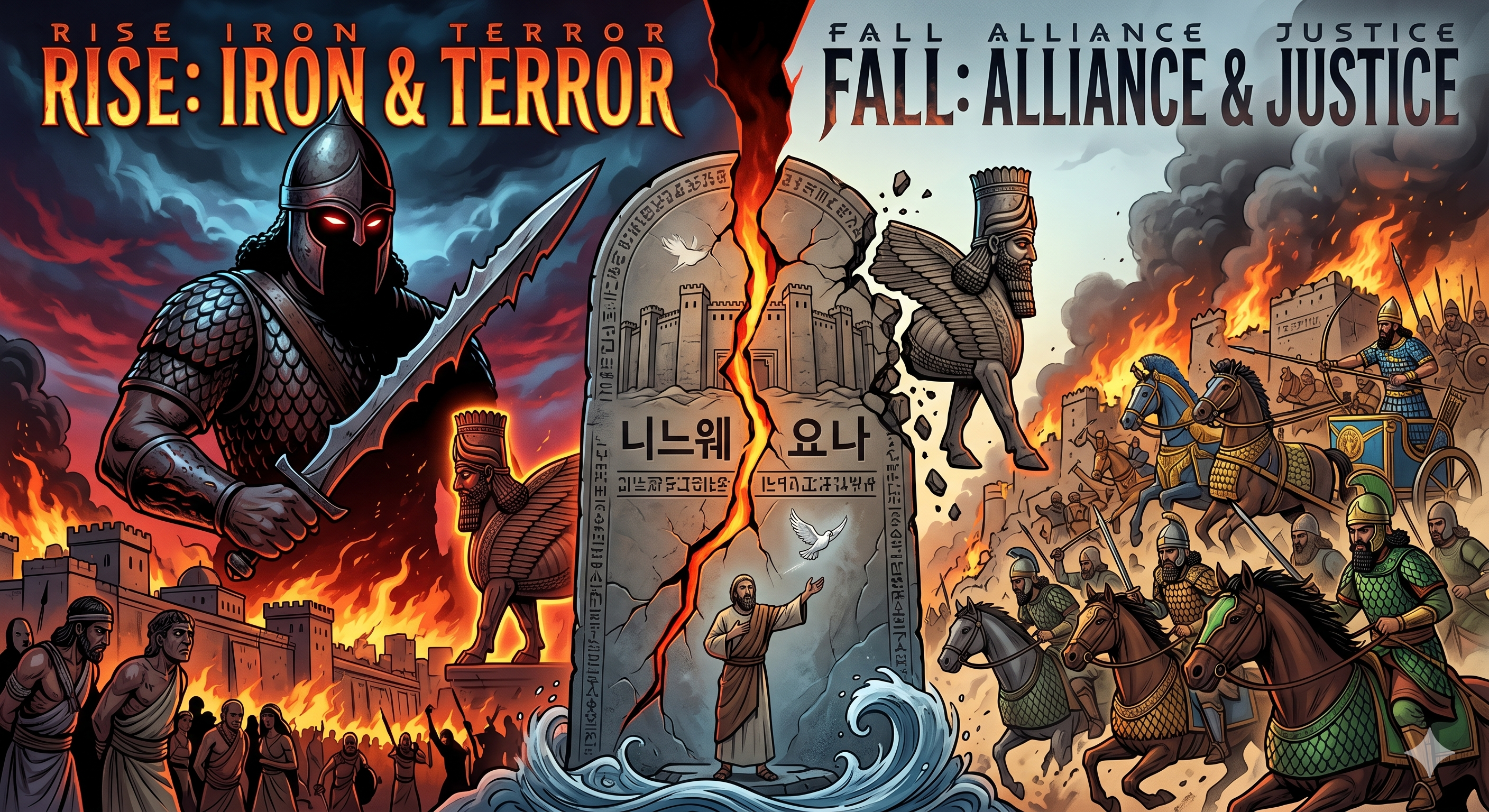 성경속 제국이야기2. 인류 역사상 가장 잔혹했던 정복자 - 아시리아