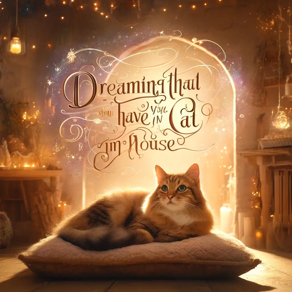 집에 고양이 꿈 해몽