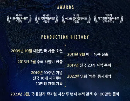 뮤지컬 영웅 소개 2