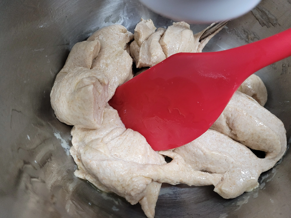통밀식빵 만들기
