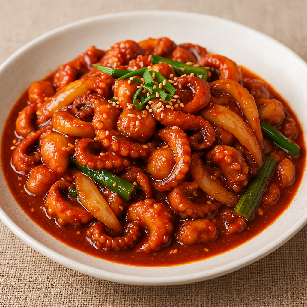 매콤 주꾸미 볶음