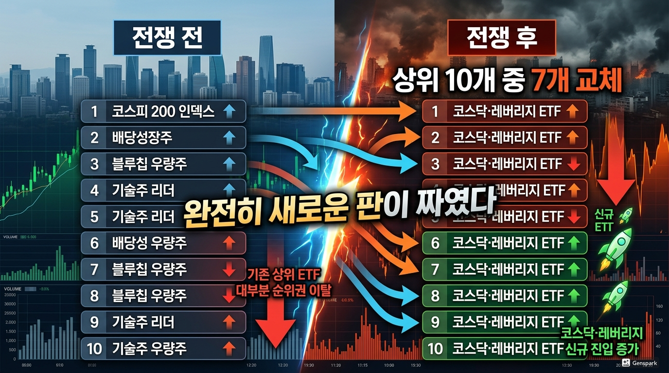 상위 10개 ETF 교체 현황