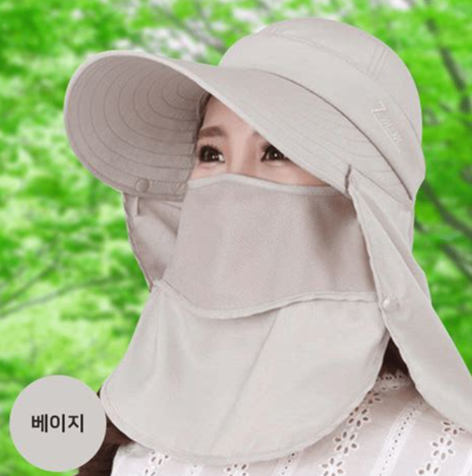 햇빛가리개 모자 추천 및 구매방법(+후기, 자외선차단마스크)