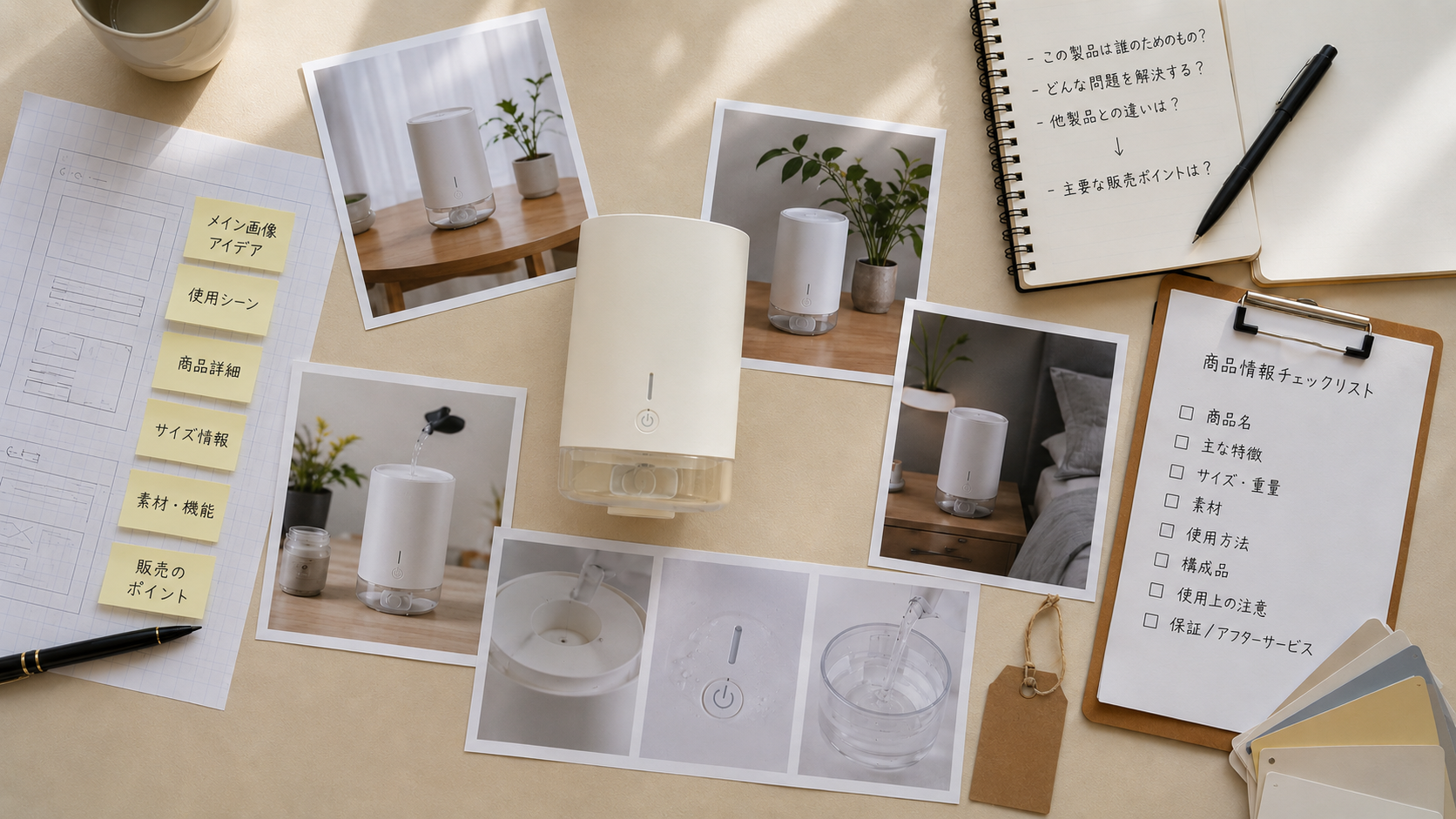 どんな画像や情報を準備したらいいか悩んでいる初心者セラー