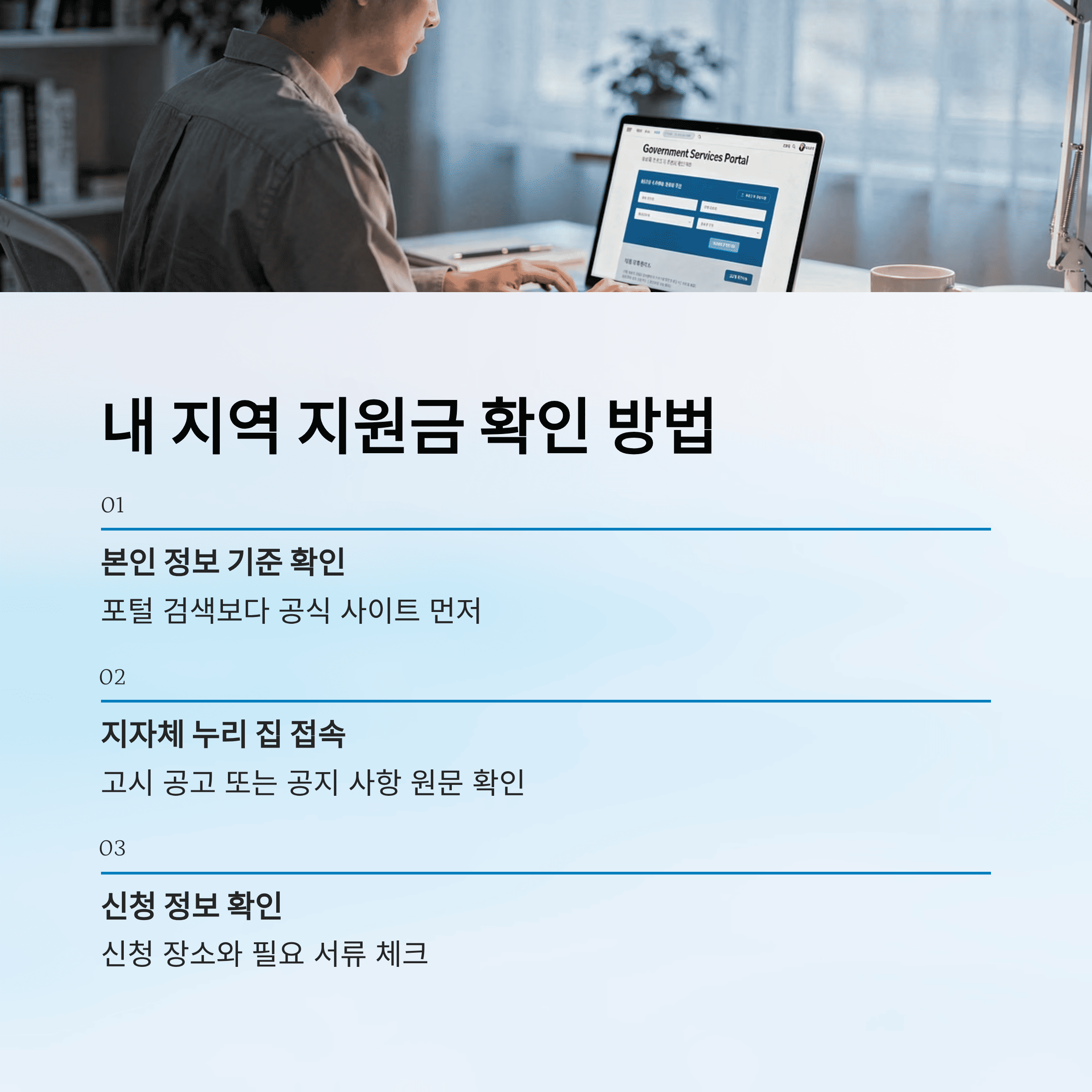 설 전에 신청 안 하면 사라지는 지역 지원금 정리