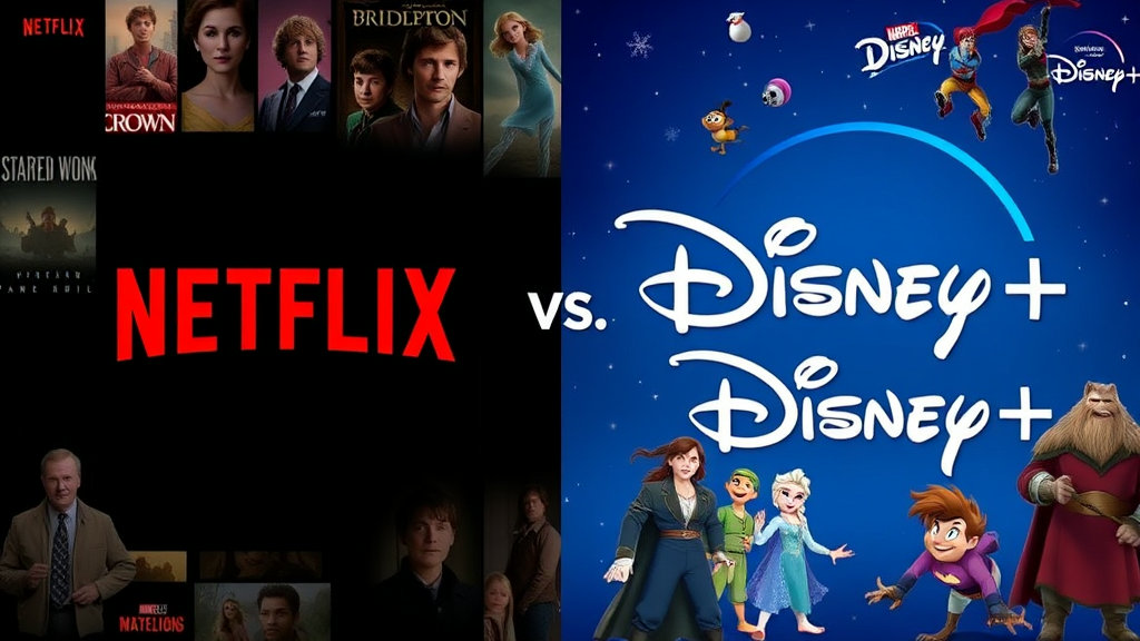 넷플릭스 vs 디즈니플러스: 숫자로 보는 OTT 시장의 거인들, 당신의 선택은 어디에? 관련 사진