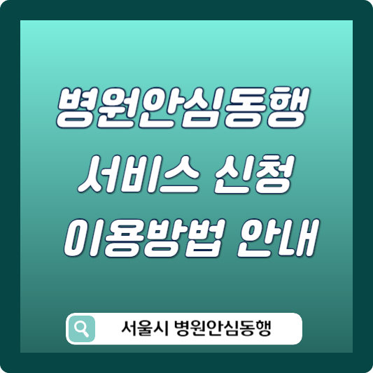 병원안심동행서비스 신청 이용 썸네일