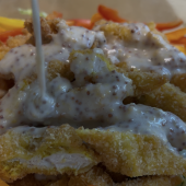 홀그레인 머스터드 소스 치킨텐더