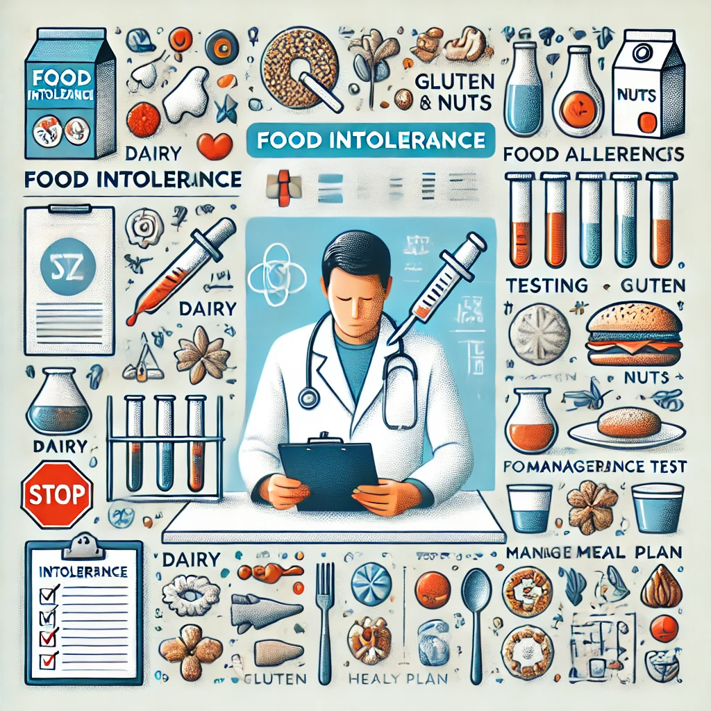 건강을 위한 음식물 과민증 원인, 검사 방법, 관리 방법 관련 이미지