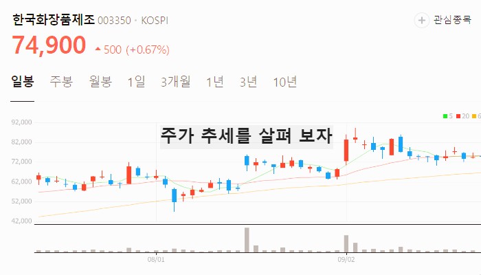 화장품 관련주 대장주 테마주 TOP7 : 중국