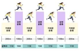 . 인터벌 트레이닝(Interval Training)으로 체지방 연소