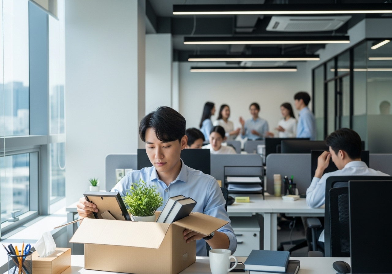 퇴사 통보 기간 언제까지