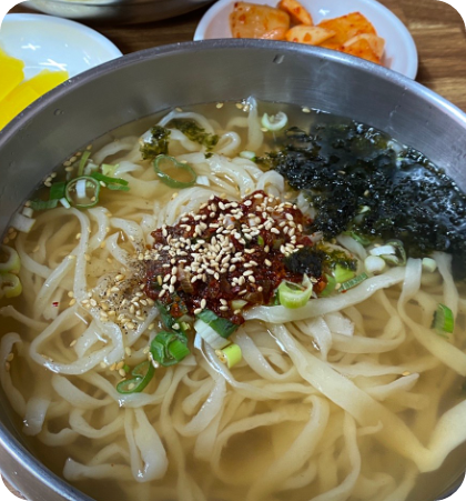 6시 내고향 해물칼국수 부산 서구 맛집