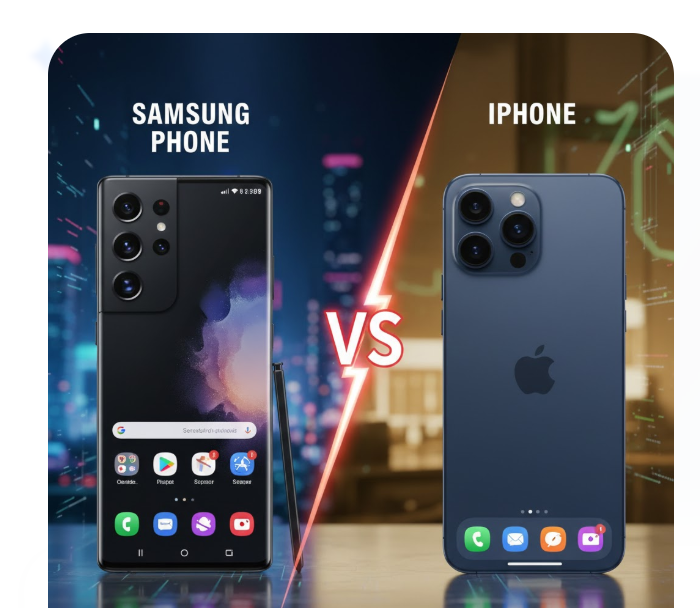 삼성 VS 아이폰