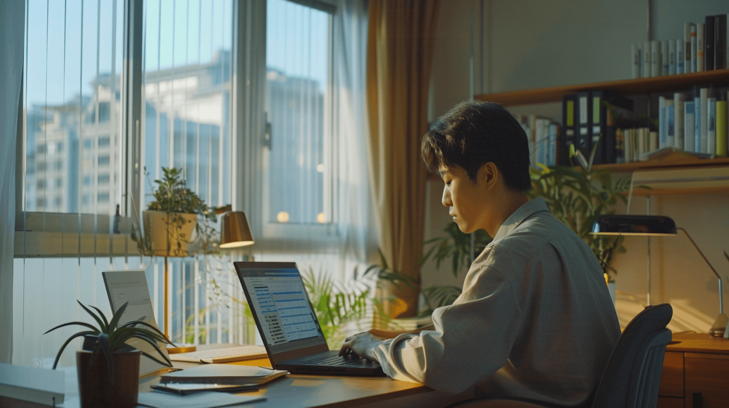 노트북에-집중하는-남자