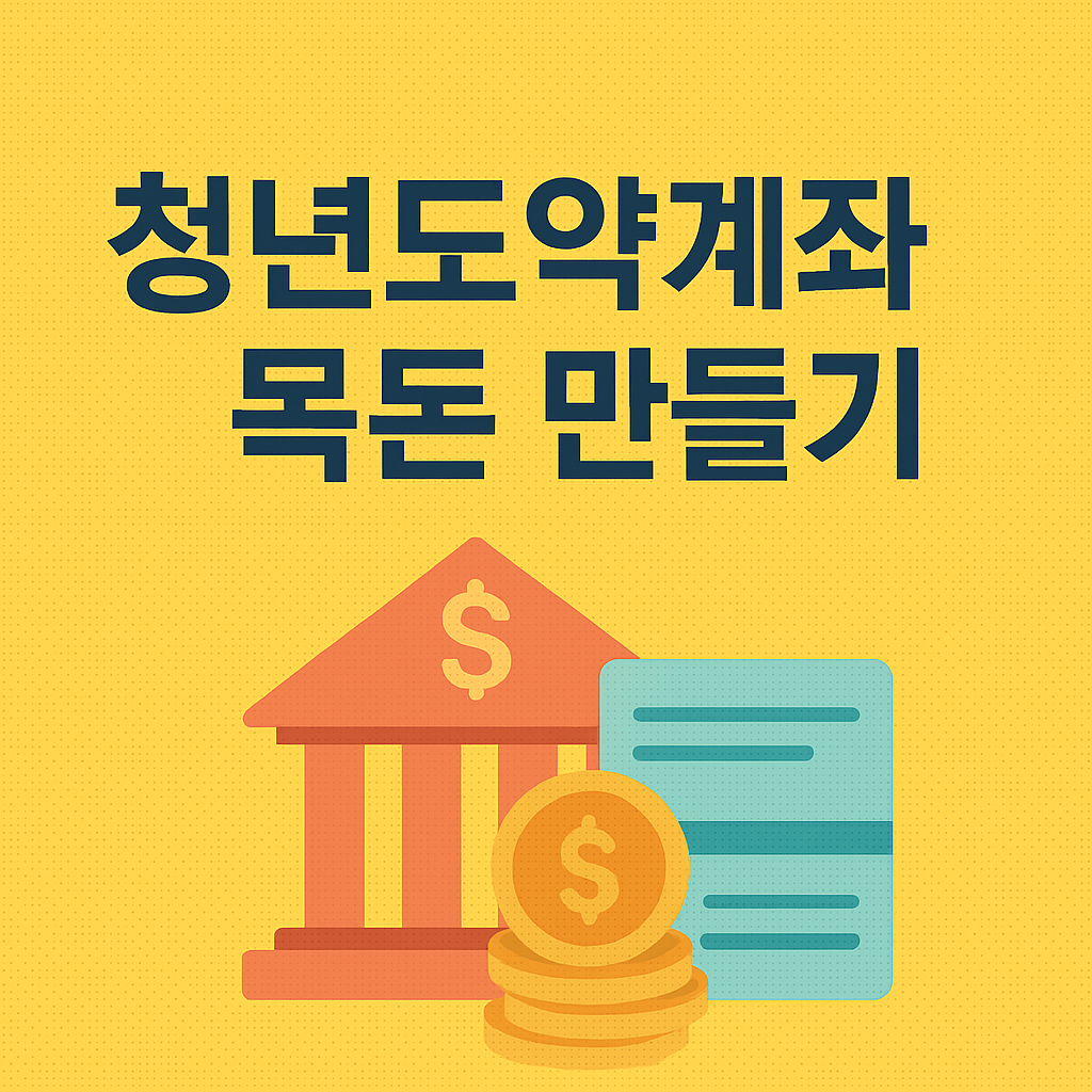 청년도약계좌로 목돈만들기