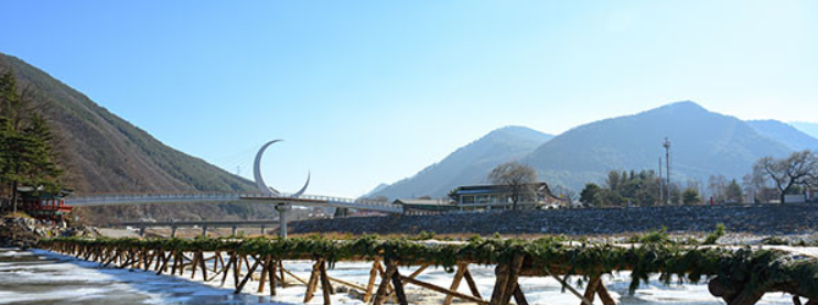 아우라지 섶다리