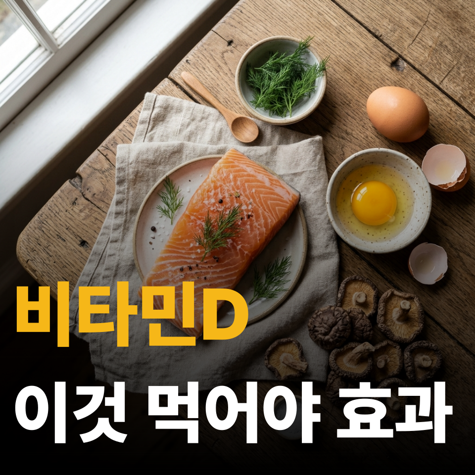 비타민D 많은 음식