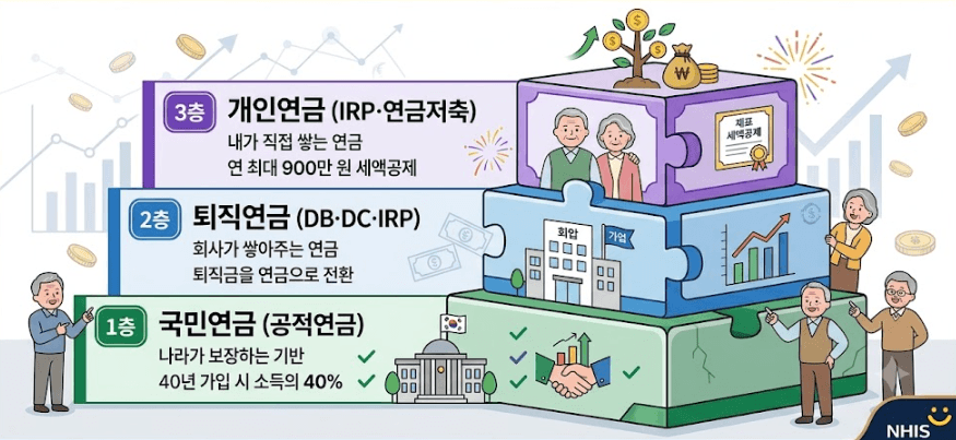 노후연금 3층 구조