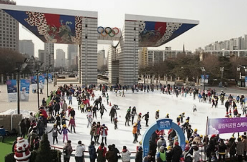 올림픽 공원 스케이트장