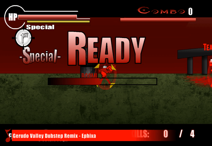 컴뱃-토너먼트-레전드-플래시게임-시작-화면