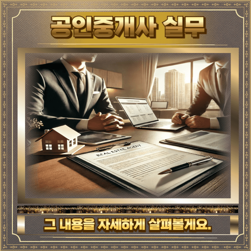 공인중개사 실무