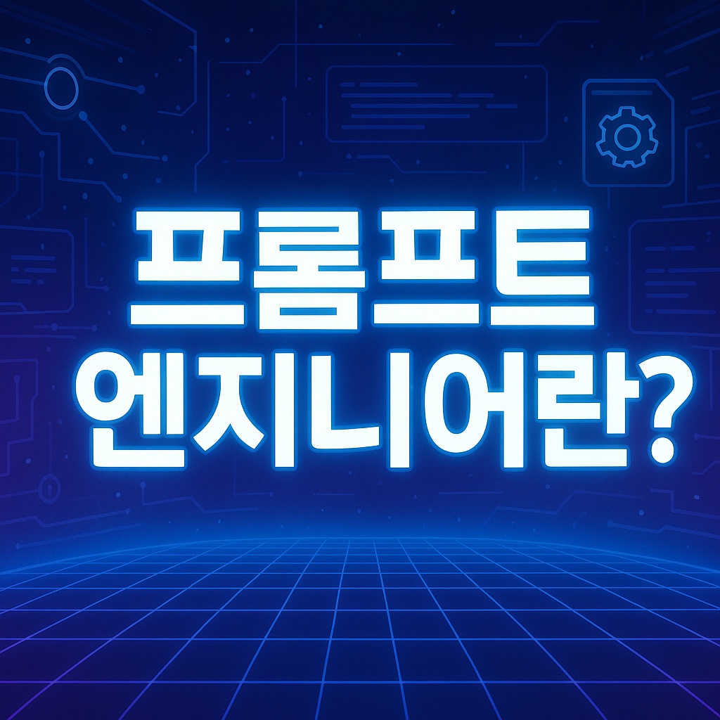 프롬프트 엔지니어란