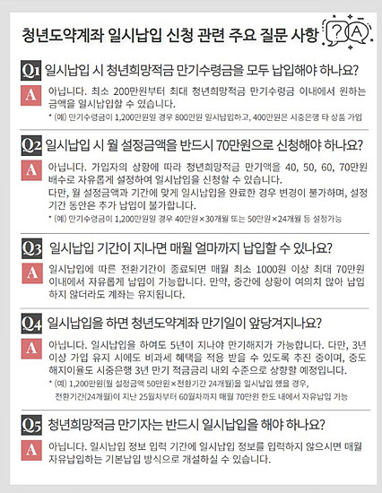 일시납 안내