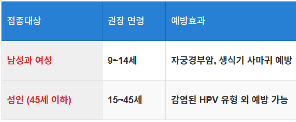 HPV 백신은 누구에게 필요한가요?