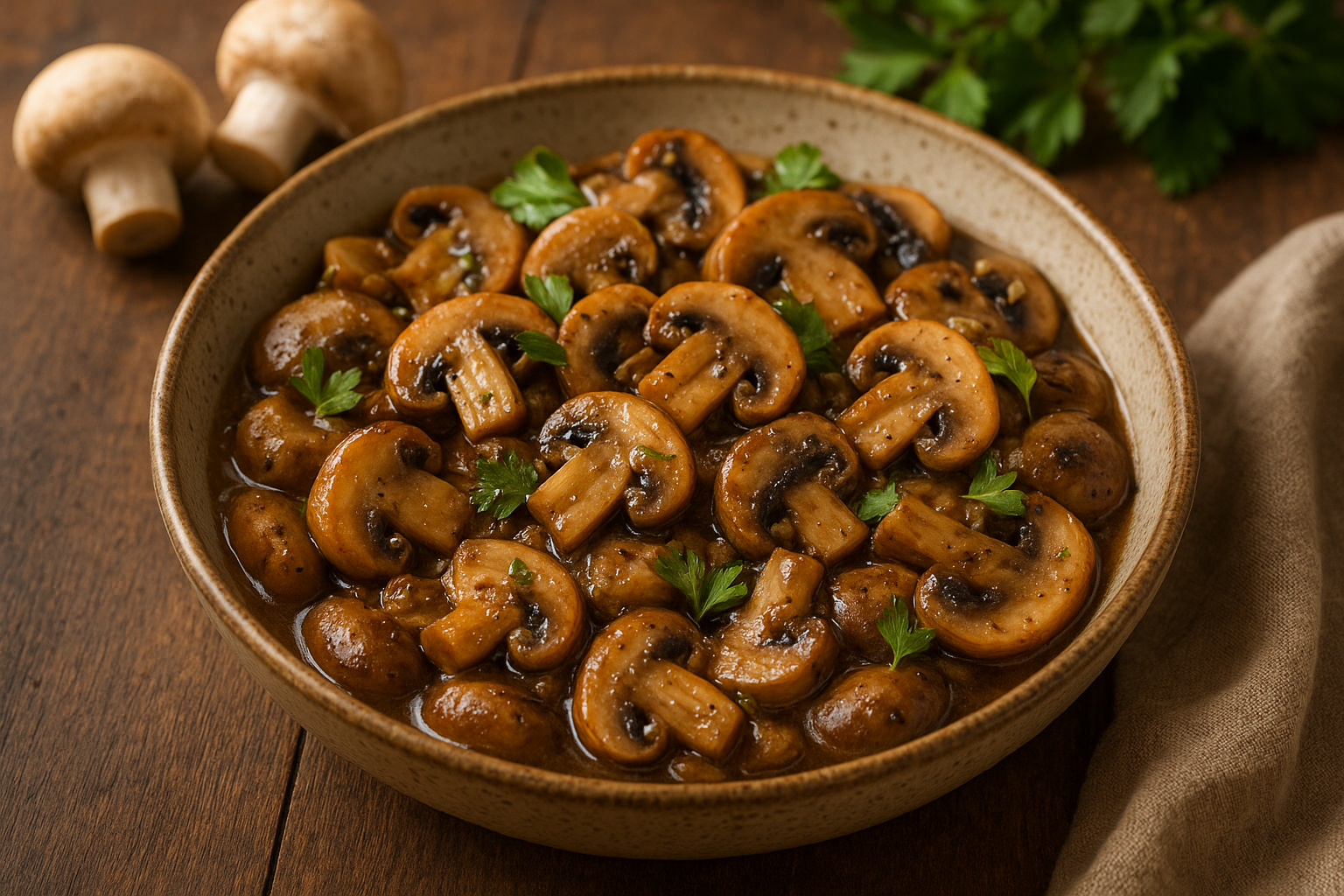 혈당조절에 도움이 되는 버섯 사진