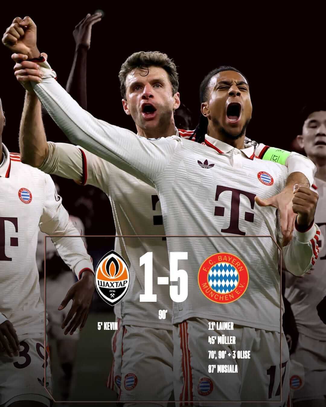 바이에른 뮌헨 샤흐타르