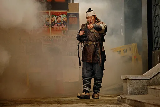 초랭이 역의 유해진