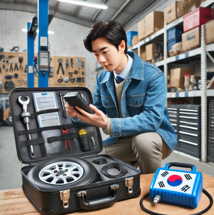 차 타이어 펑크났을때 대처법