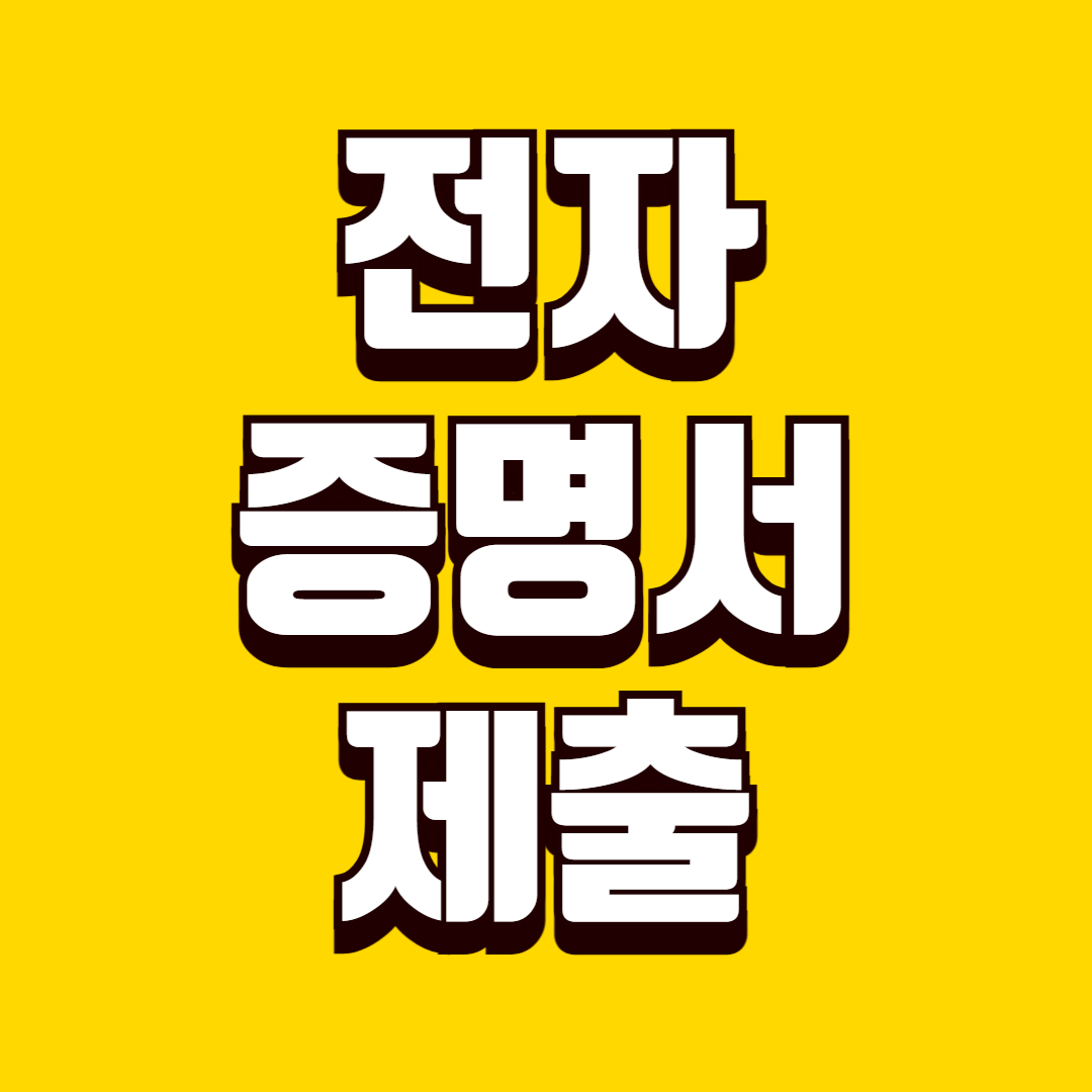 전자증명서 제출 가능 기관, 출력 없이 제출 가능한 상황과 활용 기준