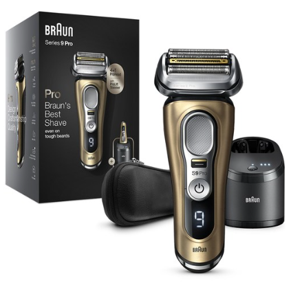 BRAUN 시리즈 9 PRO 전기면도기&#44; 9469cc&#44; 골드