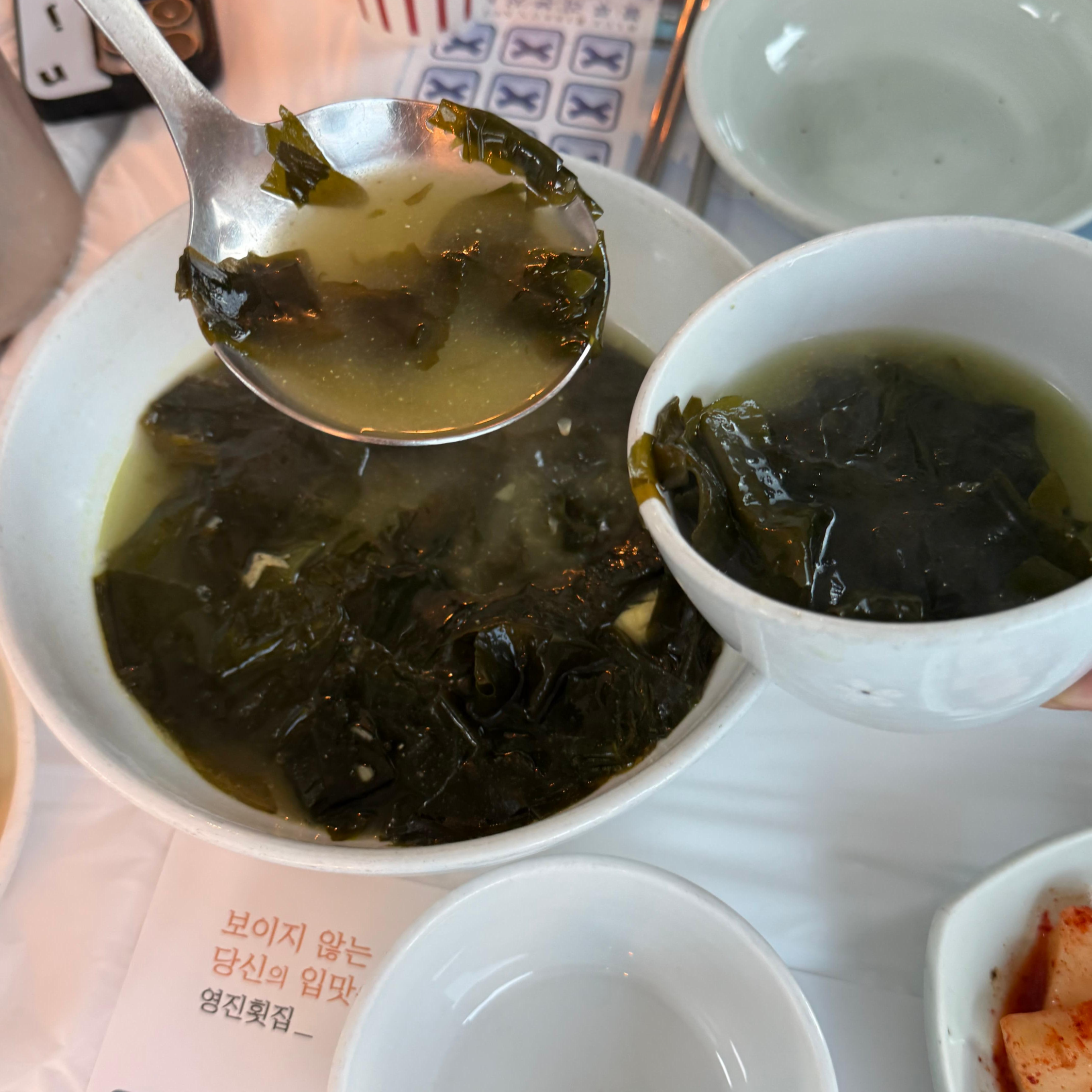 강릉 물회 맛집 영진물회
