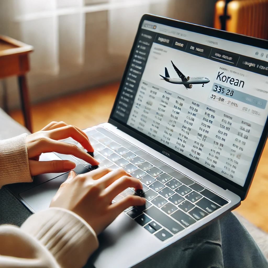 항공권 비교중인 사진