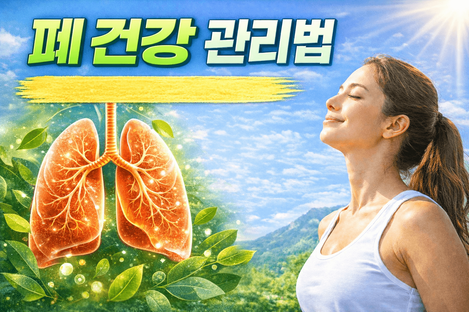 폐 건강을 지키는 7가지 습관 — “폐 기능 되살리는 생활 루틴 공개”